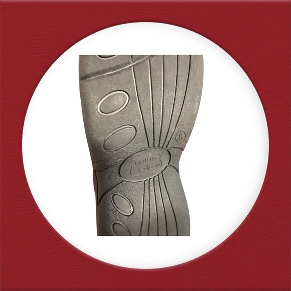 Vintage-Inspired Route 66 Red Suede Slip-On Shoes Retro Comfort Casuals sz 8 - Picture 7 of 9